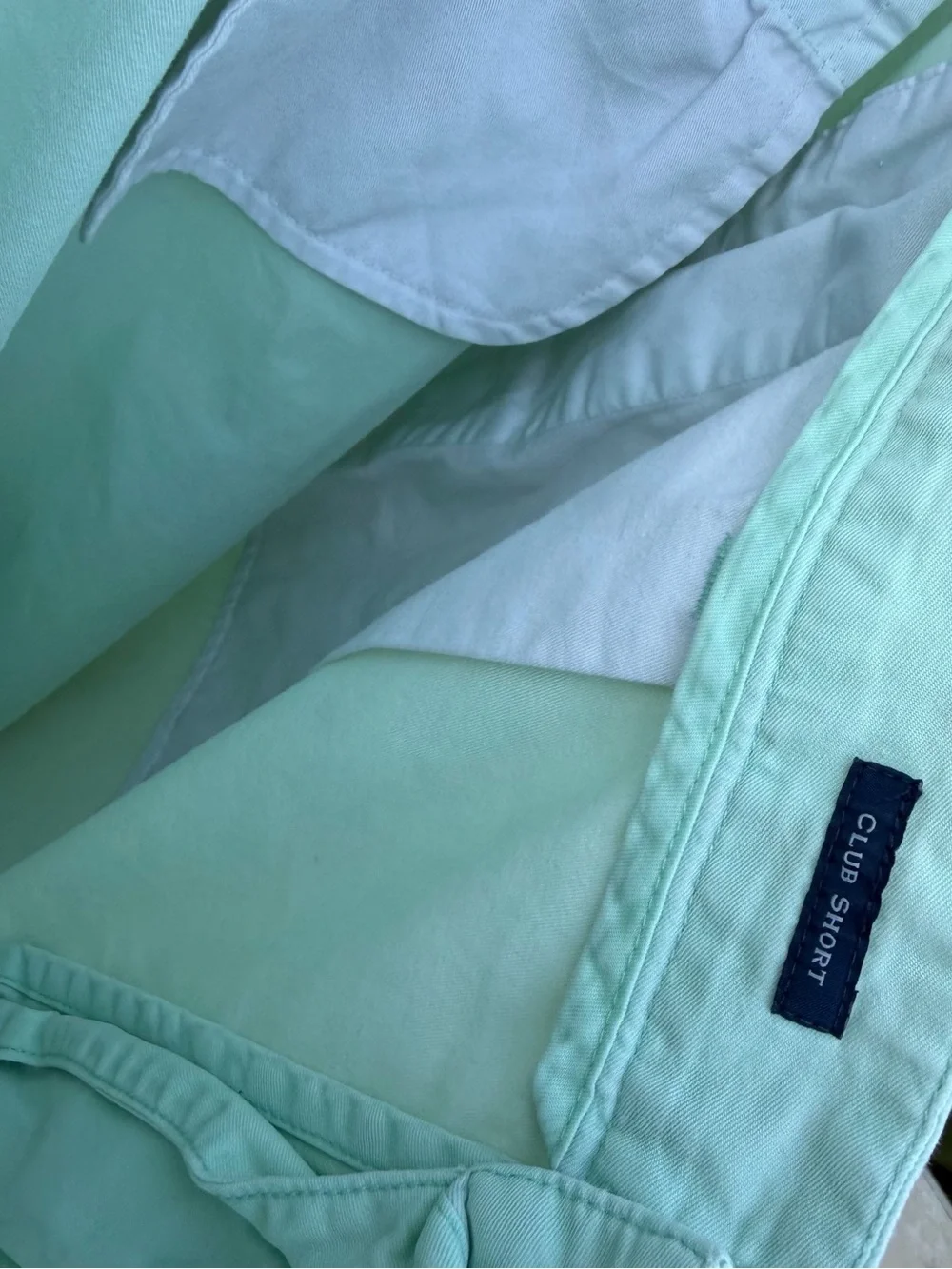 Vineyard Vines by Shep & Ian Men's Light Mint Chino Shorts Sz 40 inseam 6 inches